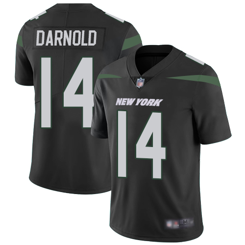 New York Jets Limited Black Youth Sam Darnold Alternate Jersey NFL Football #14 Vapor Untouchable